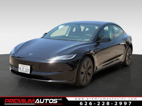 Black 2024 Tesla Model 3 for sale in South El Monte, CA