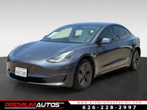 Silver 2021 Tesla Model 3 Standard Range Plus for sale in South El Monte, CA