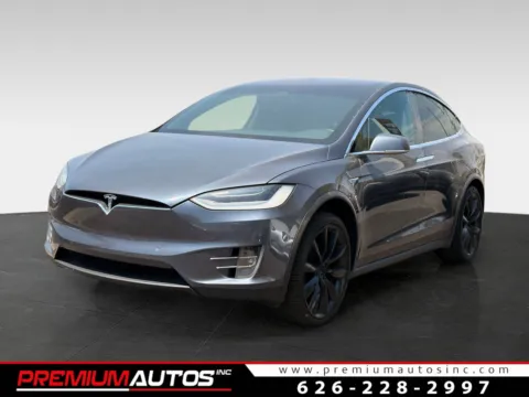 Silver 2020 Tesla Model X Long Range Plus for sale in South El Monte, CA