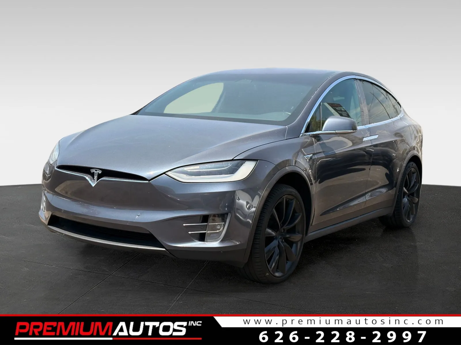 Silver 2020 Tesla Model X Long Range Plus for sale in South El Monte, CA