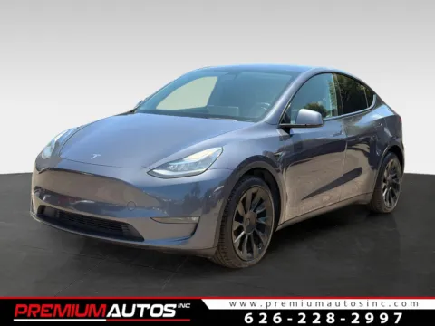 Silver 2021 Tesla Model Y Long Range for sale in South El Monte, CA