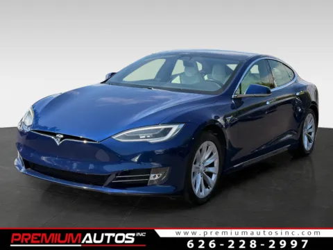 Blue 2020 Tesla Model S Long Range Plus for sale in South El Monte, CA