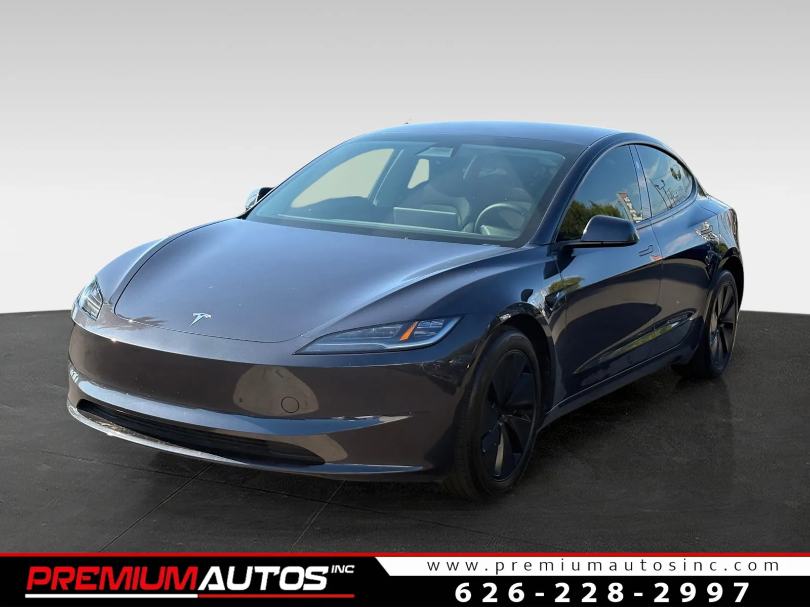 Gray 2024 Tesla Model 3 for sale in South El Monte, CA