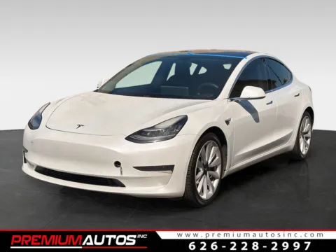 White 2020 Tesla Model 3 Standard Range Plus for sale in South El Monte, CA