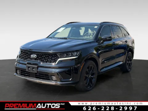 Black 2021 Kia Sorento SX for sale in South El Monte, CA