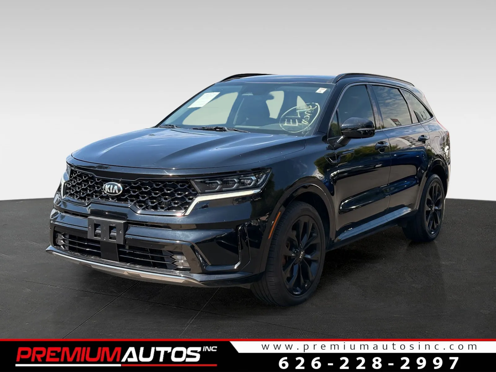 Black 2021 Kia Sorento SX for sale in South El Monte, CA