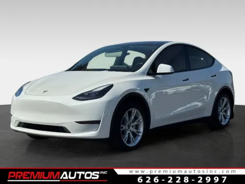 White 2024 Tesla Model Y Long Range for sale in South El Monte, CA