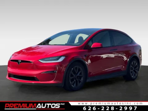 Red 2022 Tesla Model X for sale in South El Monte, CA