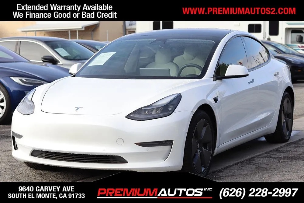 2021 Tesla Model 3 Long Range for sale in South El Monte, CA