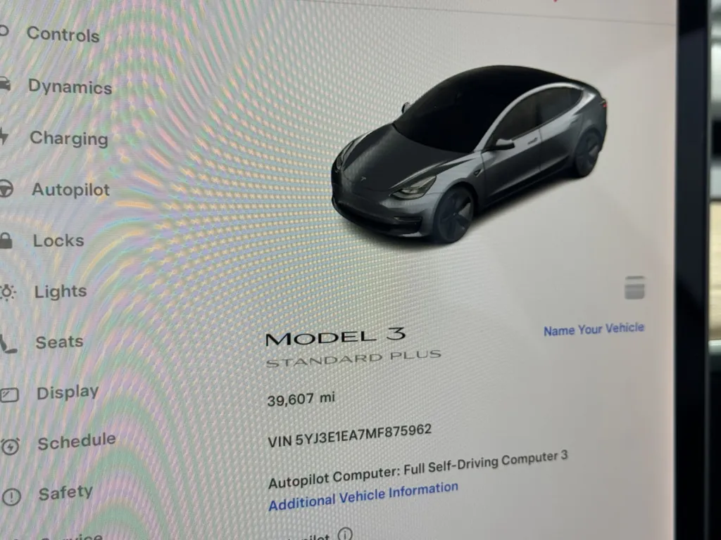 Photos of 2021 Tesla Model 3 Standard Range Plus for sale in South El Monte, CA at Premium Autos - El Monte