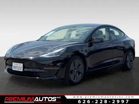Black 2022 Tesla Model 3 for sale in South El Monte, CA