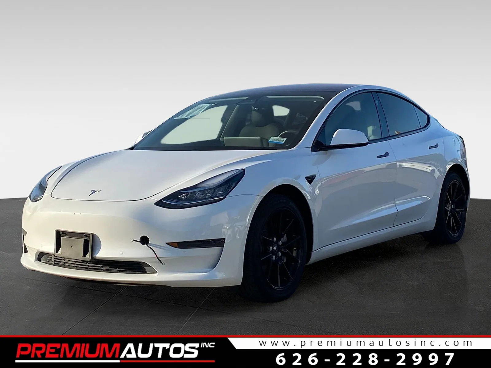 White 2018 Tesla Model 3 long range for sale in South El Monte, CA