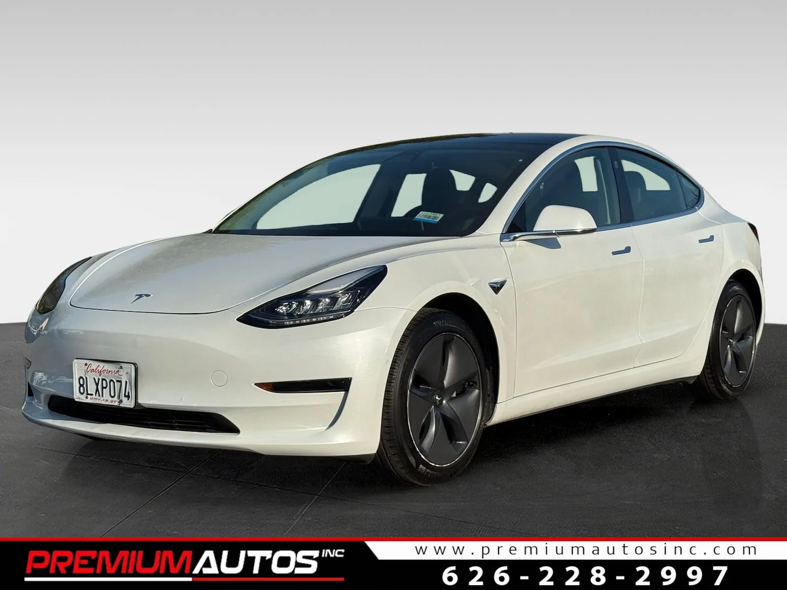 White 2019 Tesla Model 3 for sale in South El Monte, CA