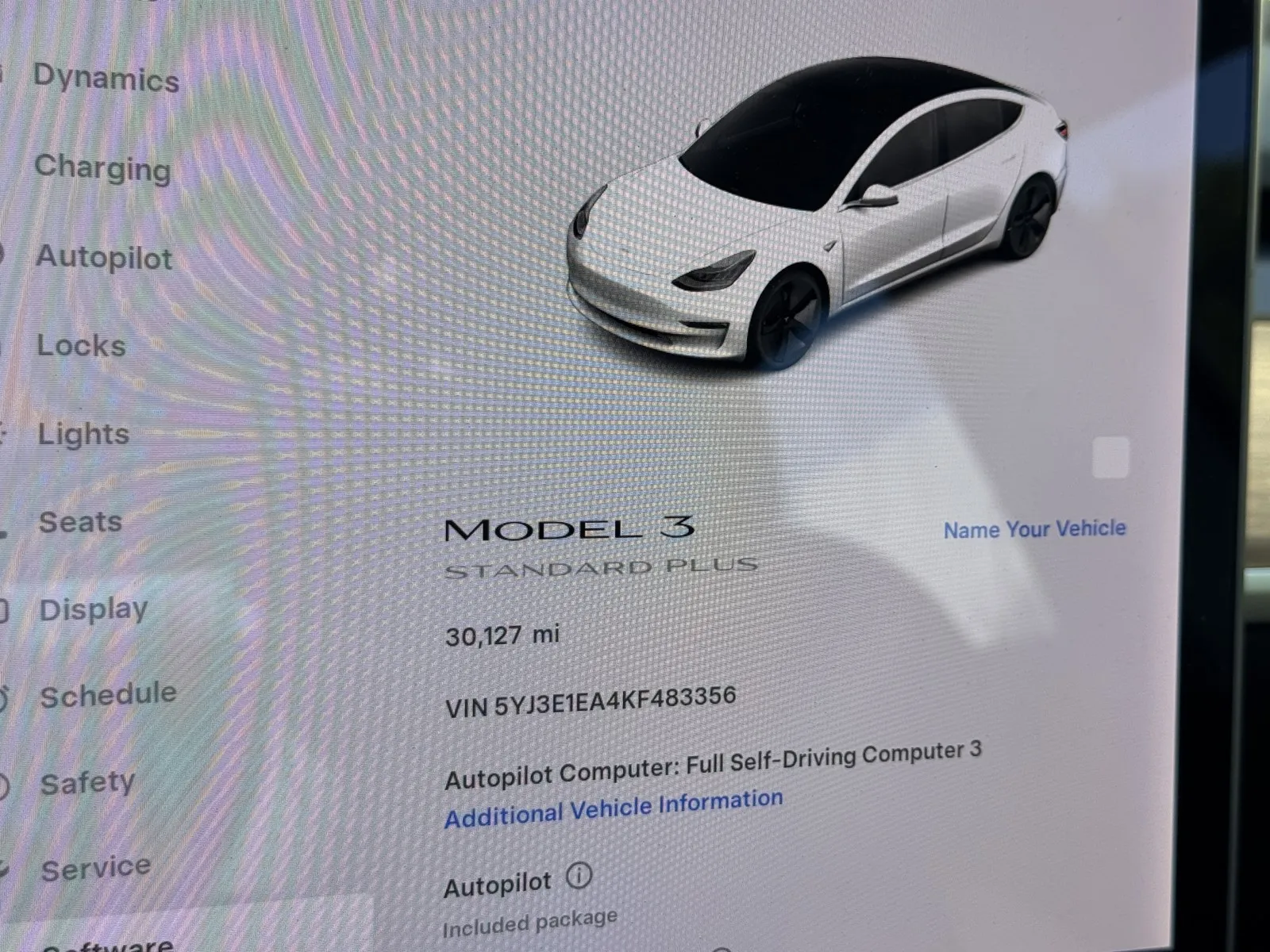 Another view of 2019 Tesla Model 3 for sale in South El Monte, CA at Premium Autos - El Monte