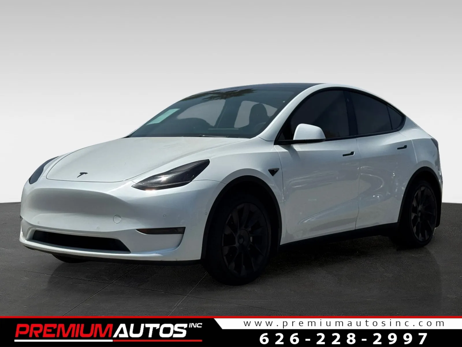 White 2021 Tesla Model Y Long Range for sale in South El Monte, CA
