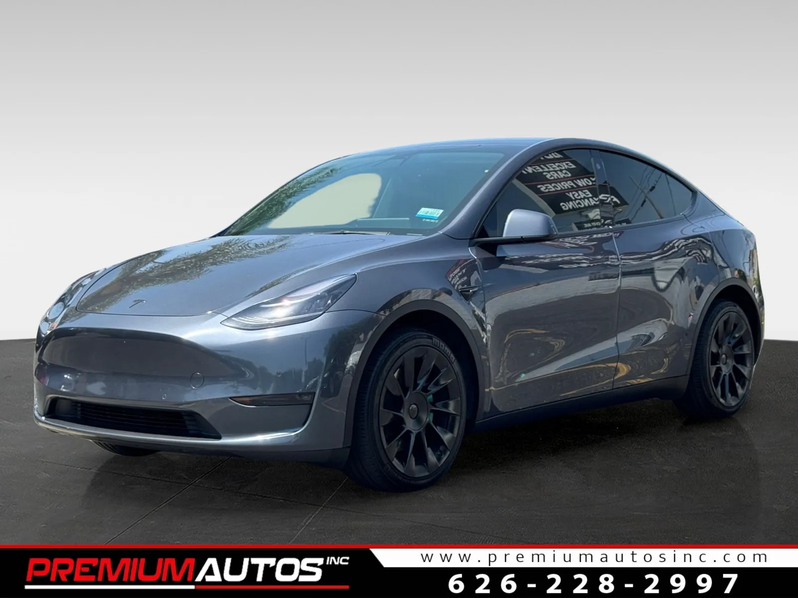 Gray 2021 Tesla Model Y Long Range for sale in South El Monte, CA