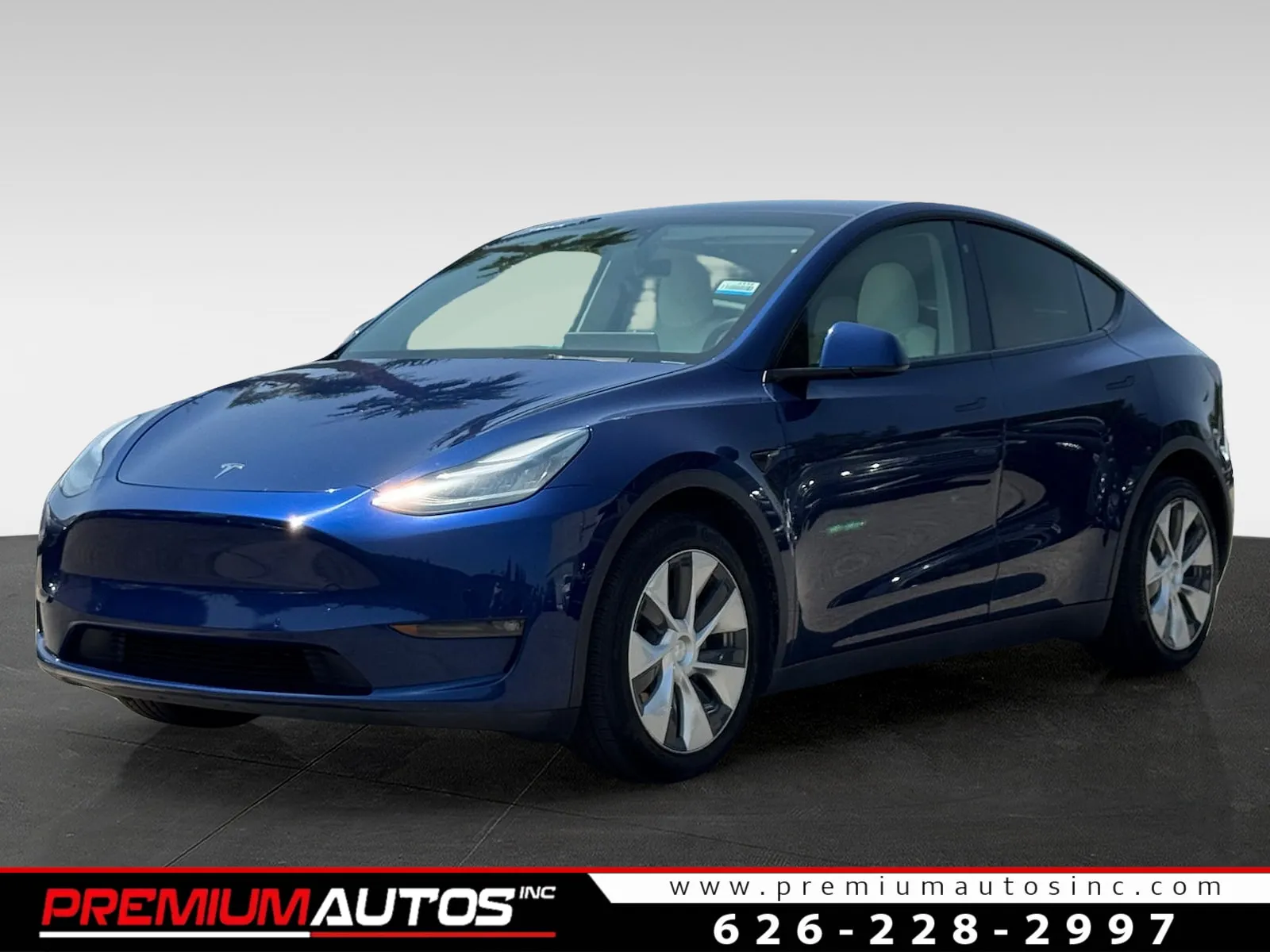Blue 2021 Tesla Model Y Long Range for sale in South El Monte, CA