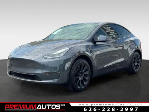 Gray 2021 Tesla Model Y Standard Range for sale in South El Monte, CA