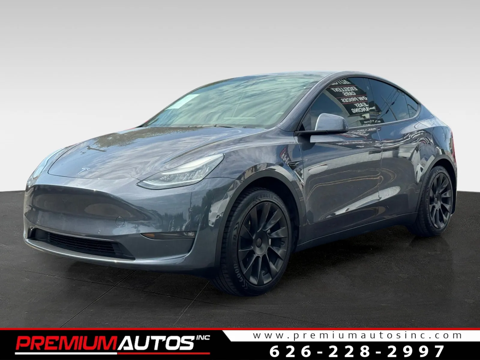 Gray 2021 Tesla Model Y Standard Range for sale in South El Monte, CA