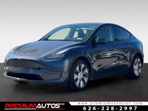 Gray 2020 Tesla Model Y Long Range for sale in South El Monte, CA