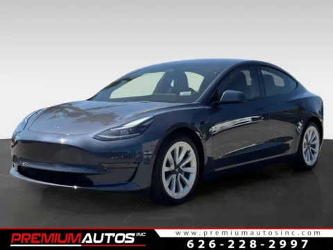 Gray 2022 Tesla Model 3 for sale in South El Monte, CA