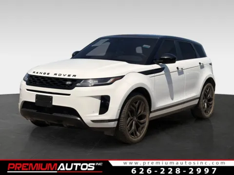 White 2020 Land Rover Range Rover Evoque SE for sale in South El Monte, CA