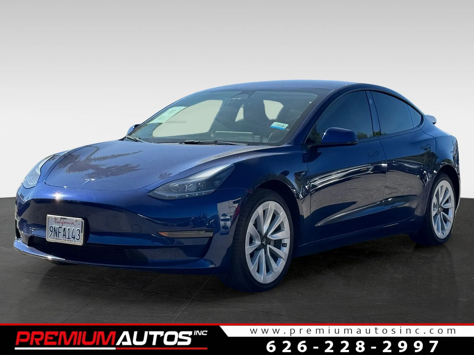 Blue 2023 Tesla Model 3 for sale in South El Monte, CA