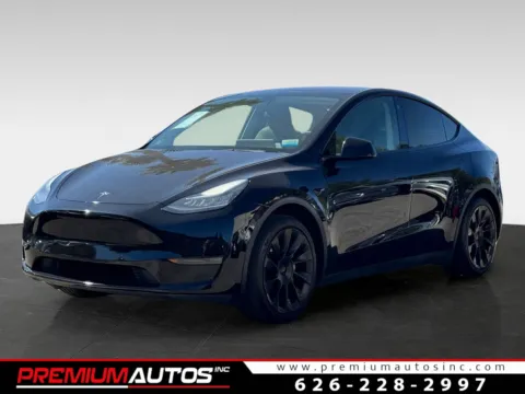Black 2021 Tesla Model Y Standard Range for sale in South El Monte, CA
