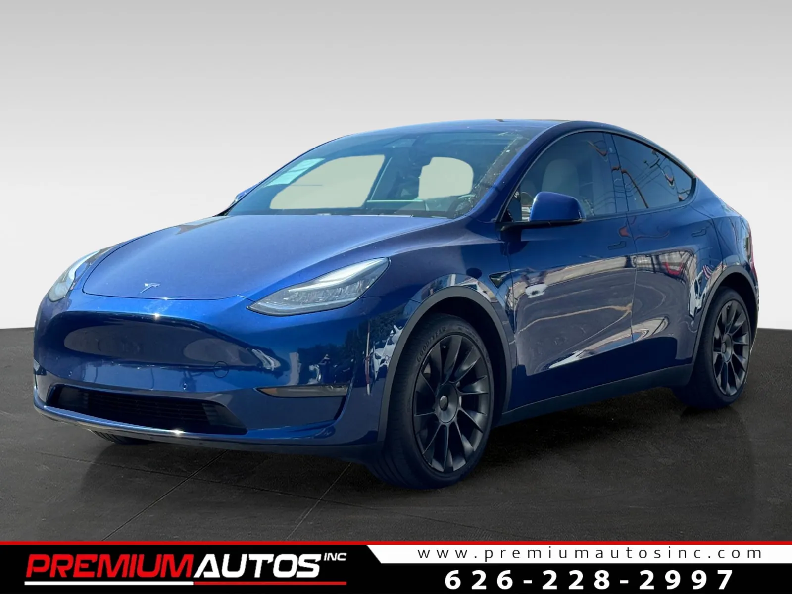 Blue 2020 Tesla Model Y Long Range for sale in South El Monte, CA