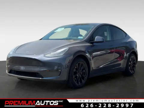 Silver 2021 Tesla Model Y Long Range for sale in South El Monte, CA