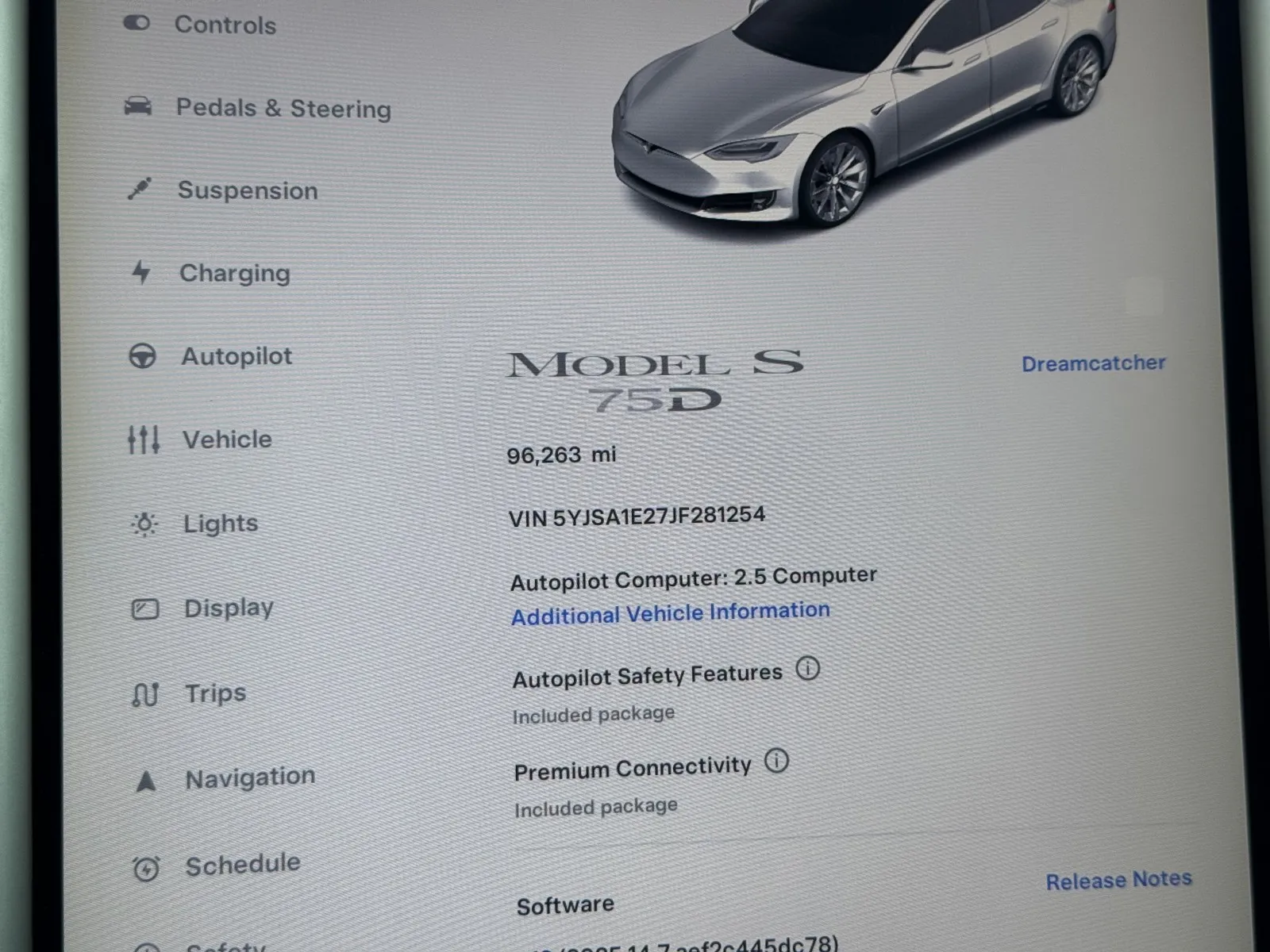 Photos of 2018 Tesla Model S 75D for sale in South El Monte, CA at Premium Autos - El Monte