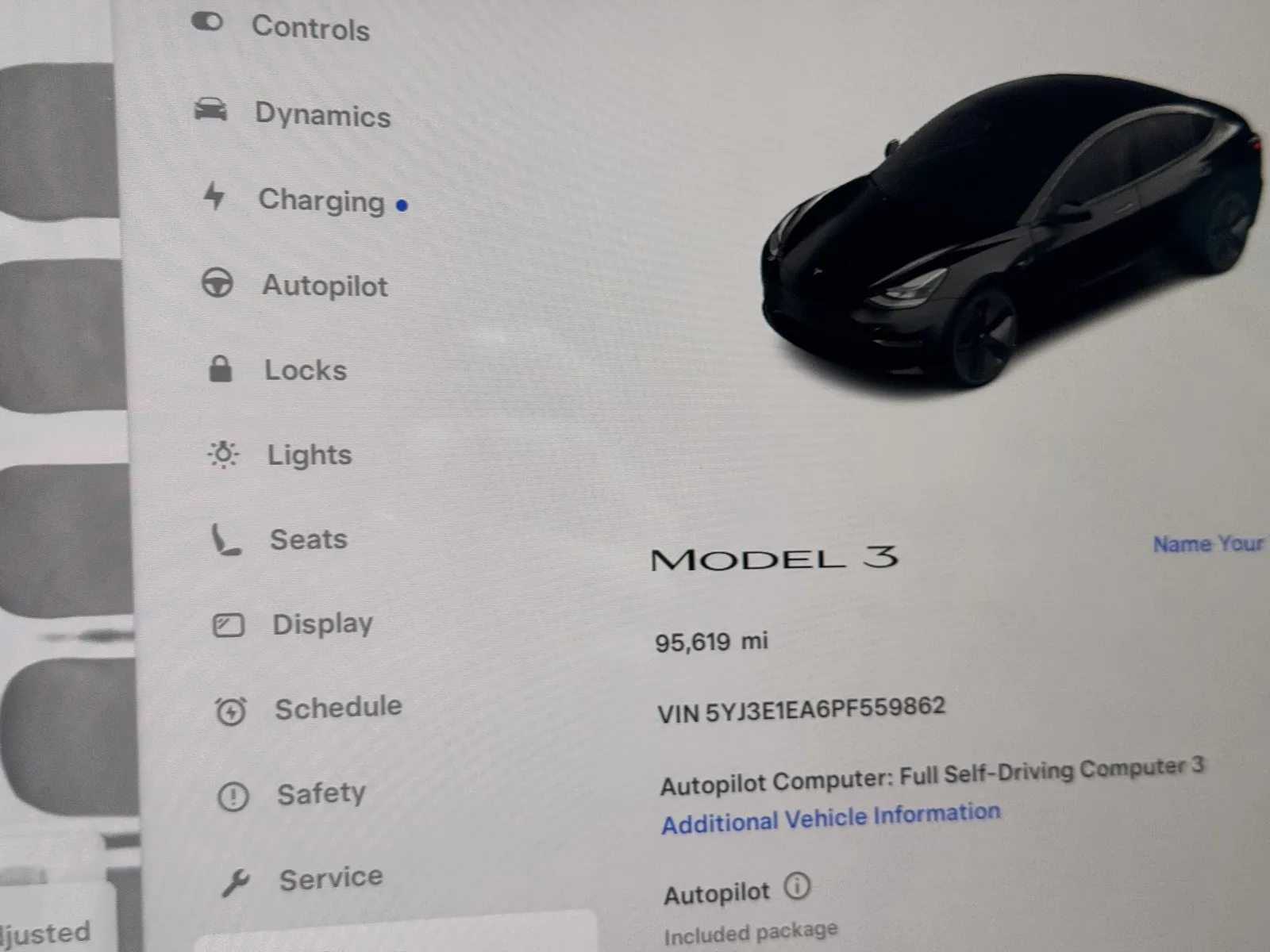Photos of 2023 Tesla Model 3 for sale in South El Monte, CA at Premium Autos - El Monte