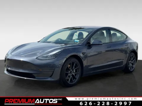 Silver 2021 Tesla Model 3 Standard Range Plus for sale in South El Monte, CA