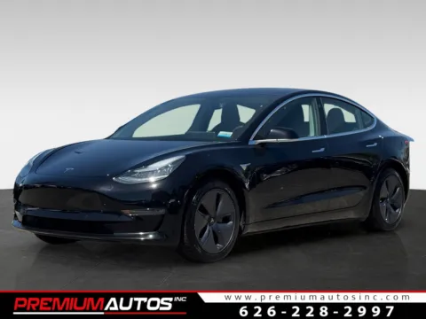 Black 2019 Tesla Model 3 Standard Range Plus for sale in South El Monte, CA