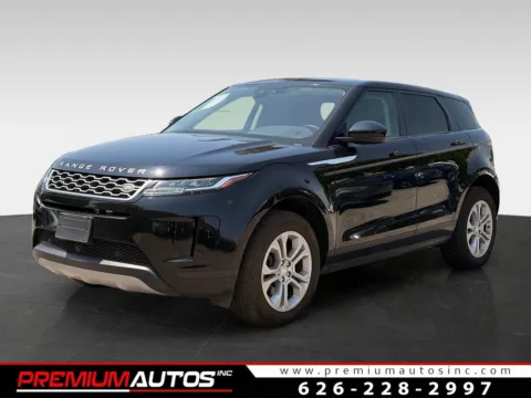 Black 2020 Land Rover Range Rover Evoque S for sale in South El Monte, CA