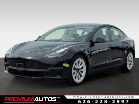 Black 2022 Tesla Model 3 for sale in South El Monte, CA