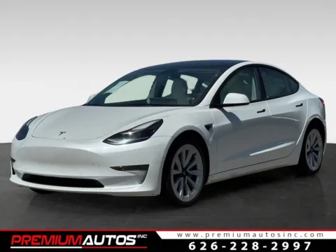 White 2022 Tesla Model 3 for sale in South El Monte, CA