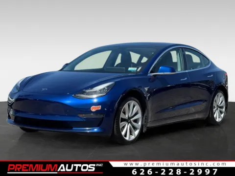 Blue 2020 Tesla Model 3 Standard Range Plus for sale in South El Monte, CA