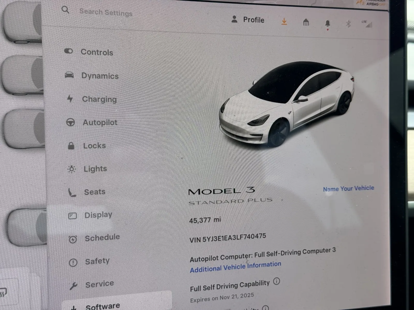Photos of 2020 Tesla Model 3 Standard Range Plus for sale in South El Monte, CA at Premium Autos - El Monte