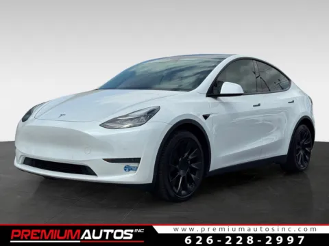 White 2020 Tesla Model Y Long Range for sale in South El Monte, CA