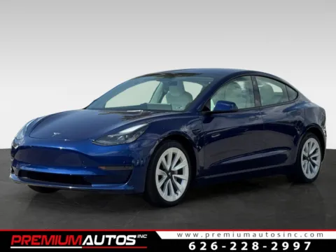 Blue 2023 Tesla Model 3 for sale in South El Monte, CA