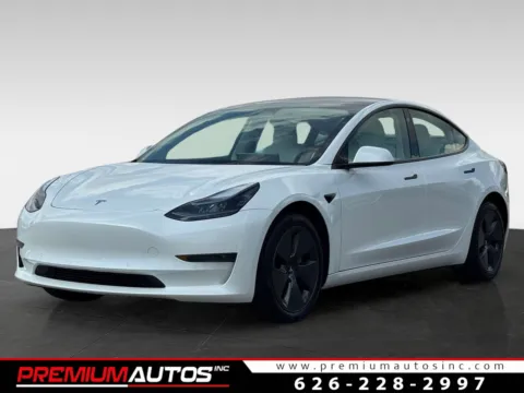 White 2022 Tesla Model 3 for sale in South El Monte, CA