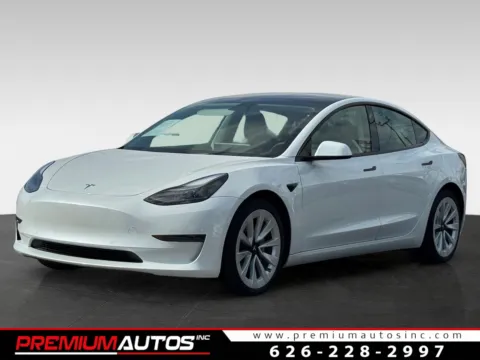 White 2022 Tesla Model 3 for sale in South El Monte, CA