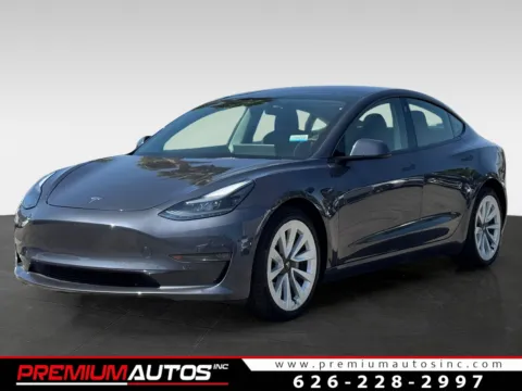 Gray 2022 Tesla Model 3 Long Range for sale in South El Monte, CA