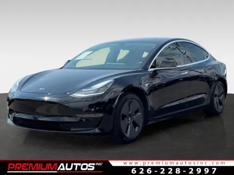 Black 2018 Tesla Model 3 Mid Range *ON LOT* for sale in South El Monte, CA