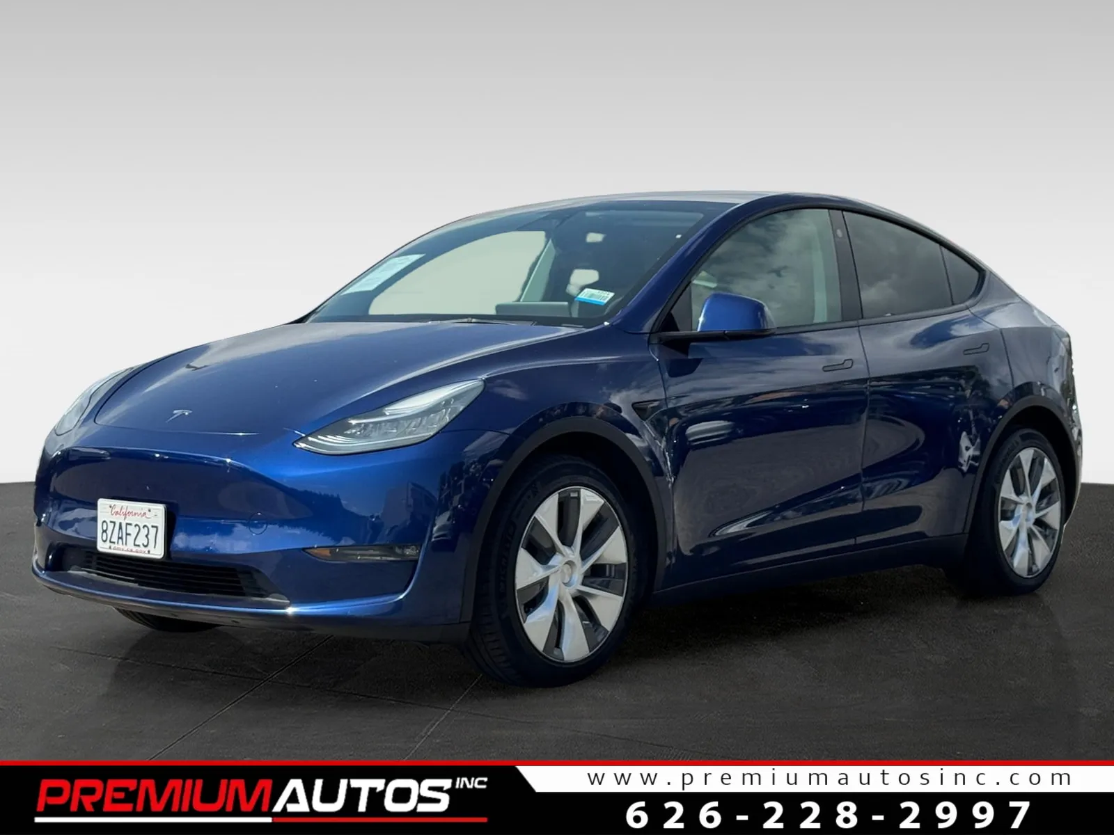 Blue 2021 Tesla Model Y Long Range for sale in South El Monte, CA