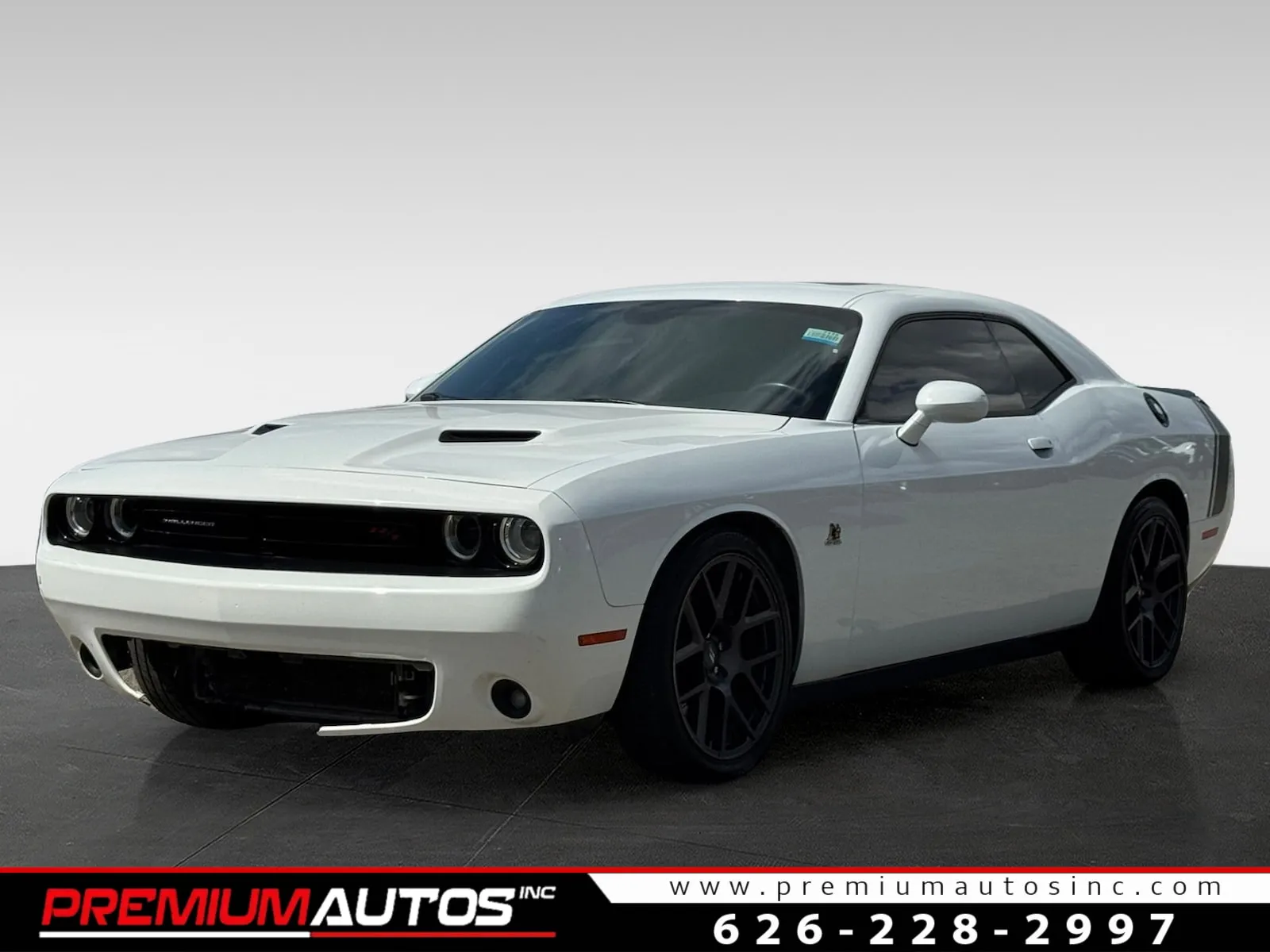 White 2018 Dodge Challenger R/T Scat Pack for sale in South El Monte, CA