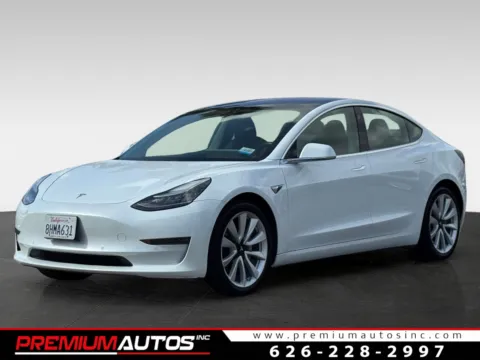 White 2018 Tesla Model 3 Long Range for sale in South El Monte, CA