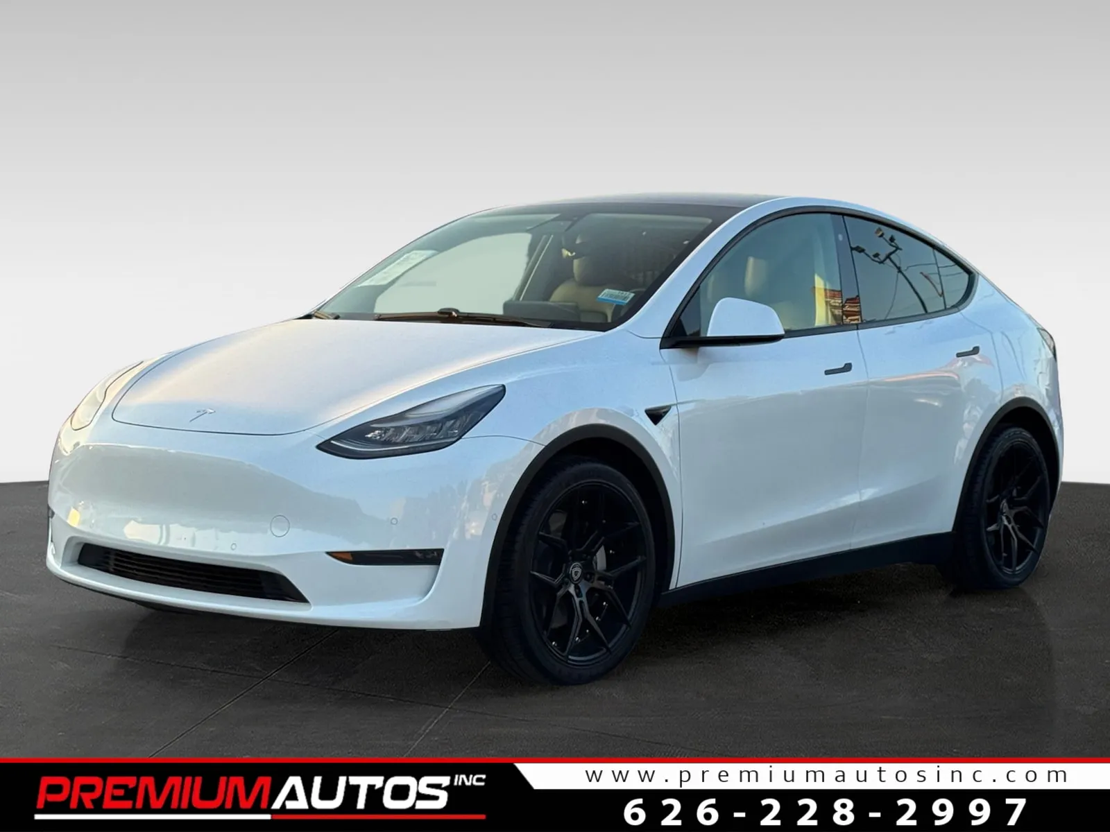 White 2020 Tesla Model Y Long Range for sale in South El Monte, CA