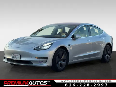 Silver 2018 Tesla Model 3 Long Range for sale in South El Monte, CA